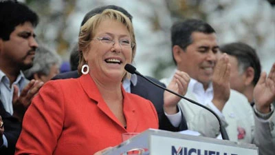 Bà Michelle Bachelet đắc cử Tổng thống Chile