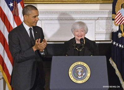 Thượng viện Mỹ phê chuẩn bà Janet Yellen làm chủ tịch của FED