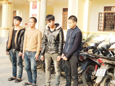 Hà Tĩnh: Triệt phá băng trộm cắp xe máy hàng loạt