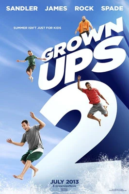 Phim Grown Ups 2 “thống trị” đề cử Mâm xôi vàng 2014