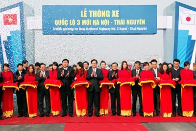 Thông xe kỹ thuật Quốc lộ 3 mới Hà Nội - Thái Nguyên