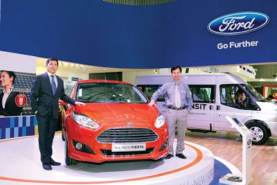 Tổng doanh số bán hàng năm 2013 của Ford Việt Nam tăng mạnh 71%