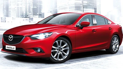 Xe Mazda “phát lộc” đầu năm...