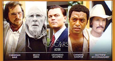 Oscar 2014 - Cơ hội cho Leo