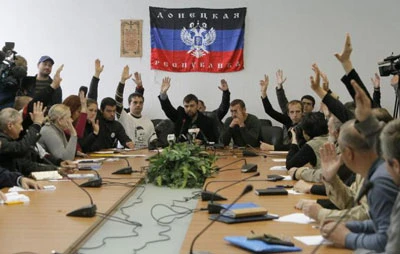 Khu vực Donetsk tuyên bố thành lập quốc hội