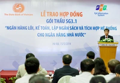 FPT triển khai hệ thống ngân hàng lõi cho Ngân hàng Nhà nước