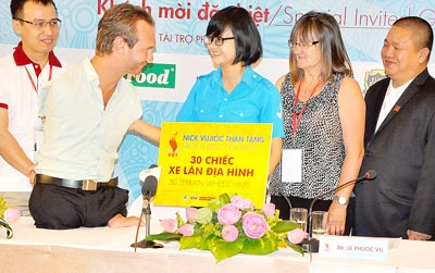 Nick Vujicic với nghị lực Việt