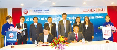 SCB ký kết bản ghi nhớ thỏa thuận hợp tác kinh doanh với Công ty tnhh bảo hiểm nhân thọ Generali Việt Nam (GVL)