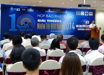 Phát động Giải thưởng Nhân tài Đất Việt 2014