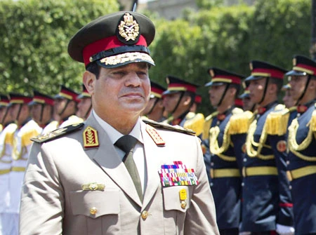 Kiểm phiếu bầu cử sơ bộ tại Ai Cập: Tướng el-Sisi dẫn đầu