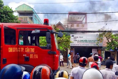 Cần Thơ: Cháy Công ty TNHH kiểm toán và tư vấn A&C