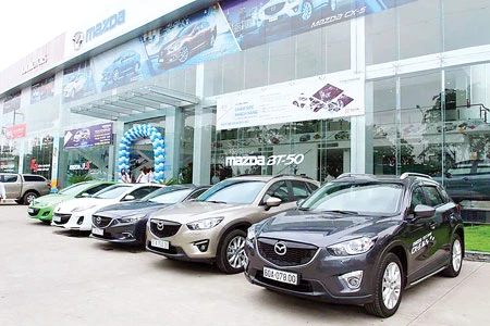 Mazda tăng trưởng ấn tượng trong 6 tháng đầu năm 2014