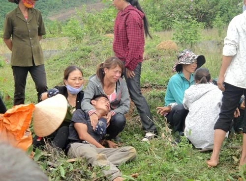 Nỗi đau quặn lòng