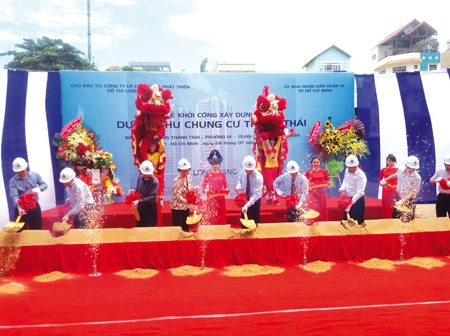 Long Giang Land khởi công “Khu chung cư Thành Thái”: Thị trường bất động sản tphcm được làm nóng