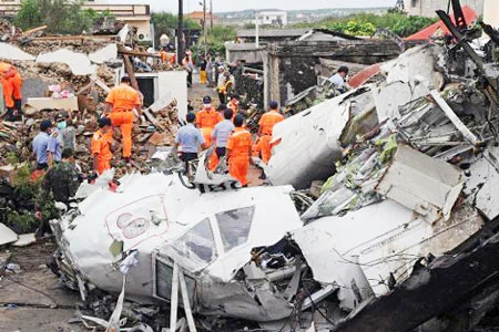 Hoàn tất nhận dạng nạn nhân vụ máy bay rơi ở Đài Loan
