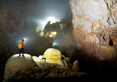 Hang Sơn Đoòng được sánh ngang với Everest