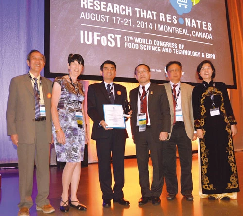 Vinamilk đoạt giải thưởng công nghiệp thực phẩm toàn cầu IUFoST 2014