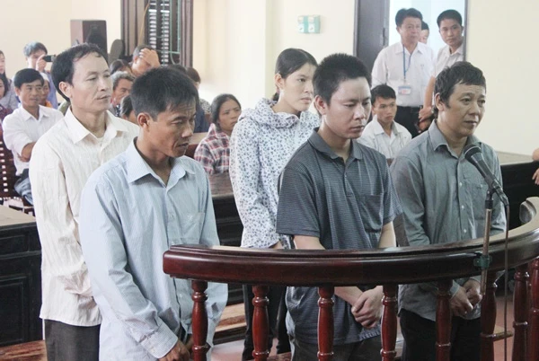 Xét xử 5 bị cáo vụ án gây rối trật tự công cộng tại xã Bắc Sơn, huyện Thạch Hà, tỉnh Hà Tĩnh