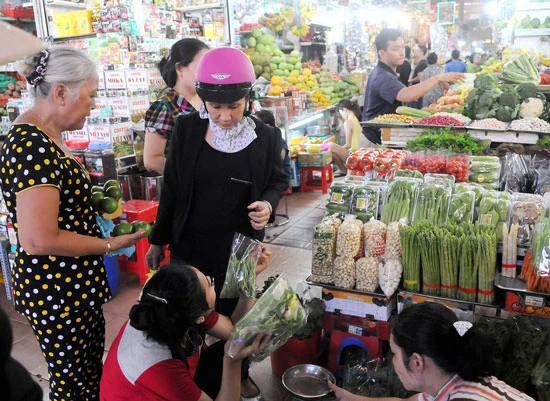 Rau sạch hút hàng