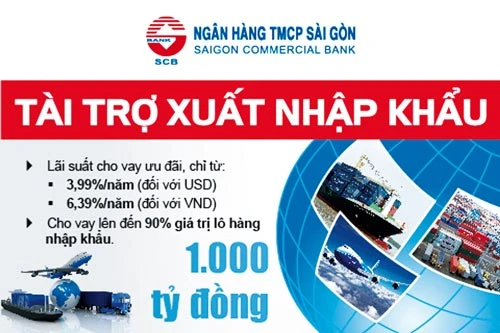 SCB tháo gỡ khó khăn cho doanh nghiệp với dịch vụ cầm cố lô hàng nhập khẩu