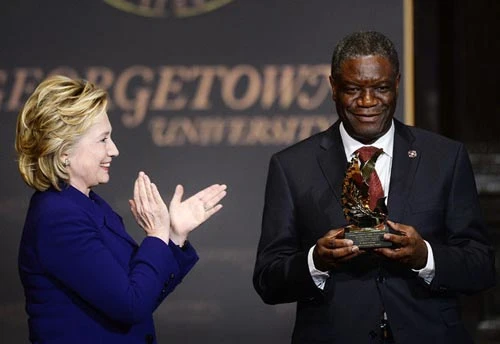 Bác sĩ người Congo nhận giải Nhân quyền Sakharov 2014