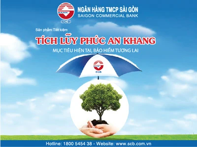 Sản phẩm “Tích lũy Phúc An Khang” của SCB