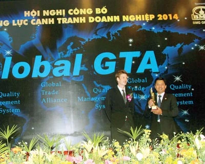 BenThanh Tourist được bình chọn “Doanh nghiệp Việt Nam vững mạnh toàn diện - QMix 100:2014”