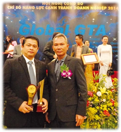 Sơn TOA Việt Nam đơn vị duy nhất đạt giải thưởng Top Brand 2014 ở lĩnh vực sơn và chất liệu phủ