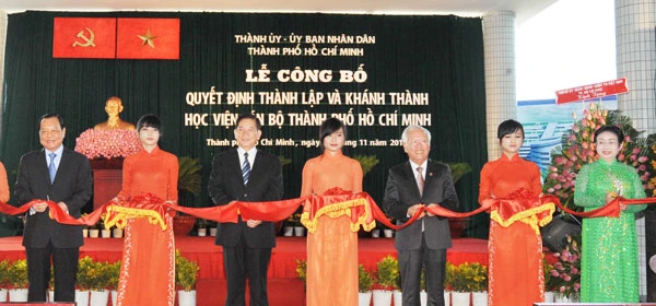 Khánh thành Học viện Cán bộ TPHCM