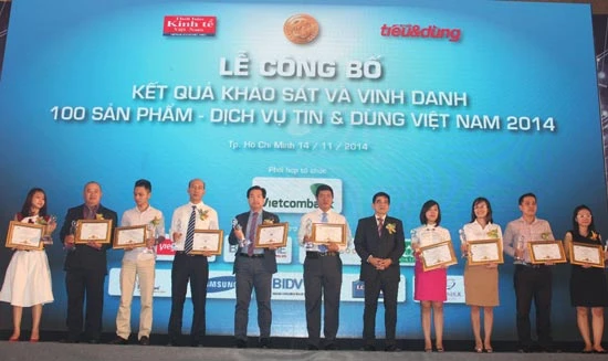 Thiết bị nhà bếp Malloca vinh dự nhận giải thưởng tin và dùng Việt Nam năm 2014