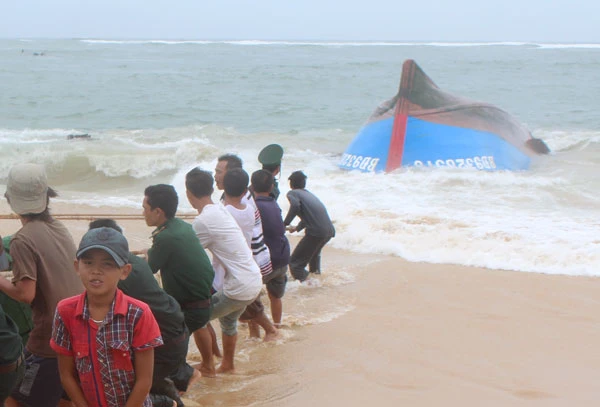 Ninh Thuận:Tìm thấy 2 thi thể ngư dân trên biển