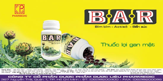 B.A.R - dược thảo bảo vệ gan, mật