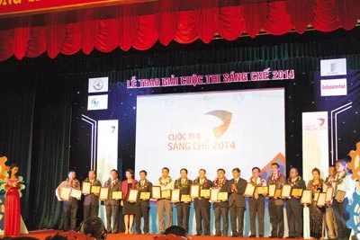 Lễ trao giải Cuộc thi Sáng chế và vinh danh Doanh nghiệp sáng tạo năm 2014