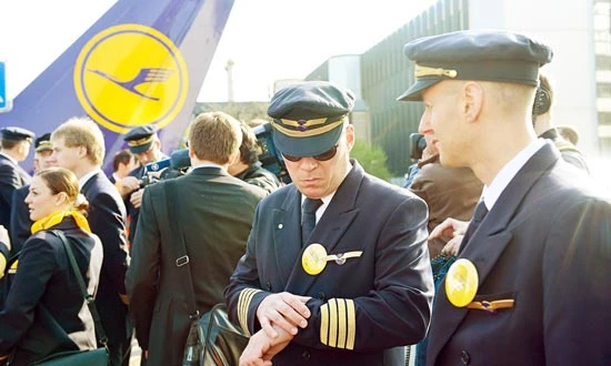 Lufthansa hoãn hơn 1.300 chuyến bay do đình công