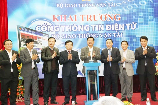 Khai trương Cổng thông tin điện tử Bộ Giao thông vận tải