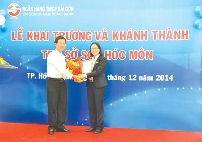 SCB khai trương và khánh thành trụ sở Chi nhánh Hóc Môn