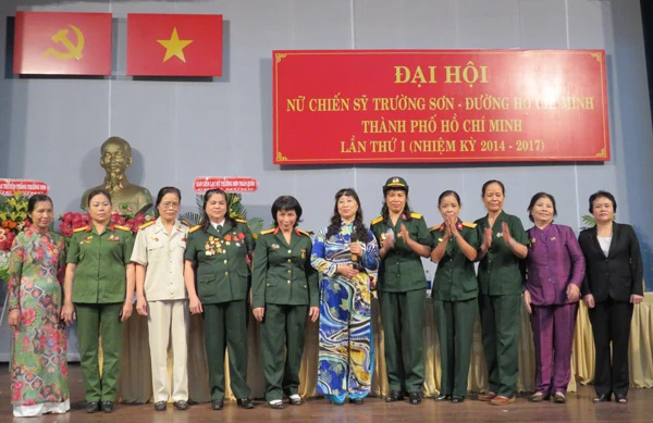 Đại hội Ban Liên lạc Nữ Chiến sĩ Trường Sơn - Đường Hồ Chí Minh TPHCM lần thứ I