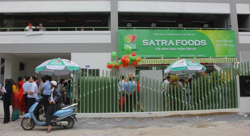 Khai trương 50 cửa hàng tiện lợi Satrafoods trong năm 2014