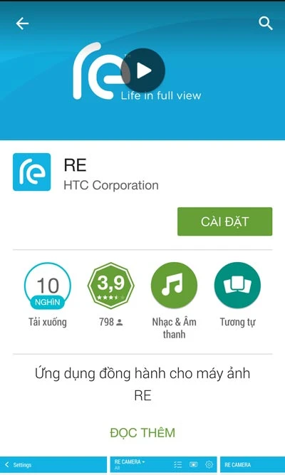 Bộ đôi trẻ trung, vui vẻ HTC Desire EYE và HTC RE