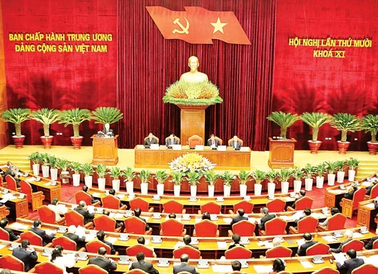Khai mạc Hội nghị lần thứ 10 Ban Chấp hành Trung ương Đảng khóa XI
