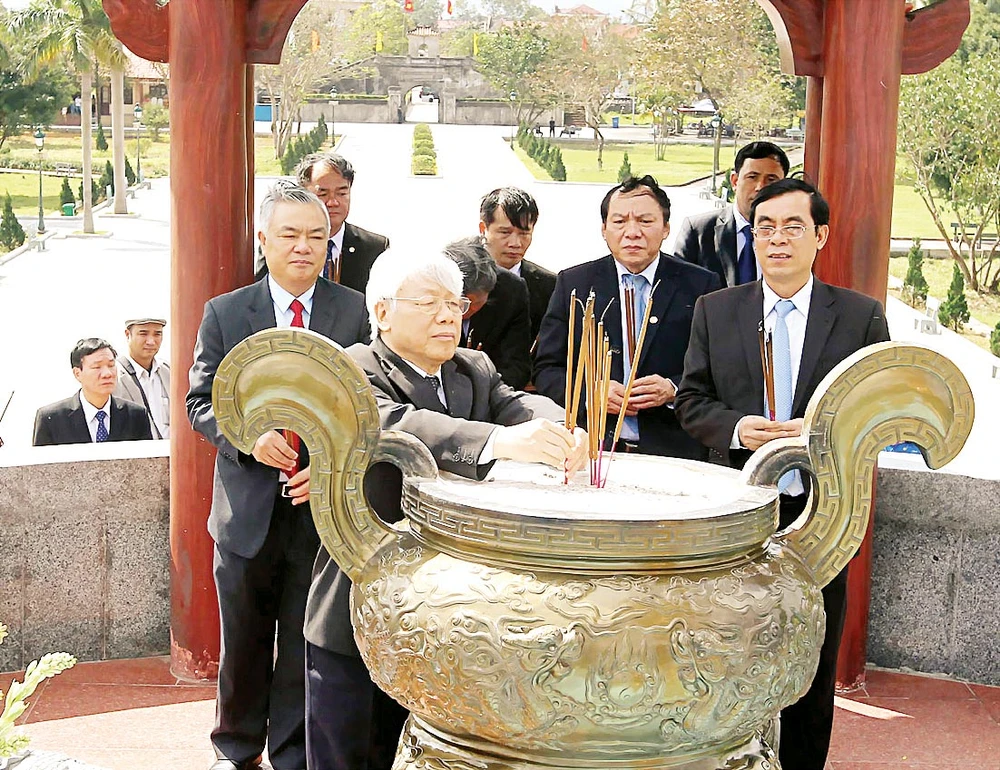 Tổng Bí thư Nguyễn Phú Trọng: Vĩnh Linh phải là “lũy thép” trong thời kỳ mới