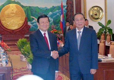 Phát triển quan hệ hữu nghị truyền thống, đoàn kết đặc biệt Việt Nam - Lào lên tầm cao mới