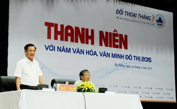 Lãnh đạo thành phố Đà Nẵng đối thoại với thanh niên