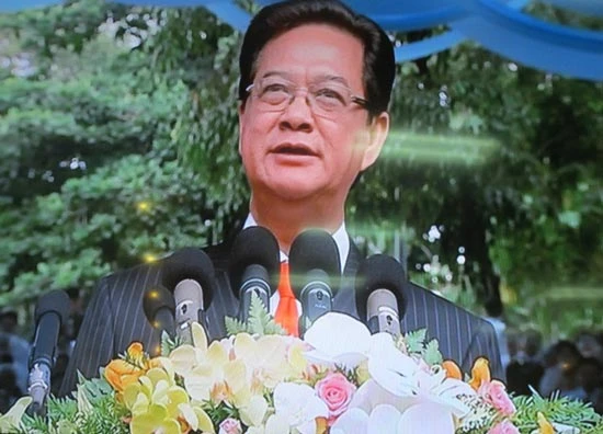 Diễn văn của Thủ tướng Nguyễn Tấn Dũng tại Lễ kỷ niệm 40 năm Ngày giải phóng hoàn toàn miền Nam, thống nhất đất nước