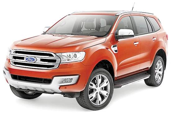 Thêm dòng Ford Everest mới cho thị trường Asean