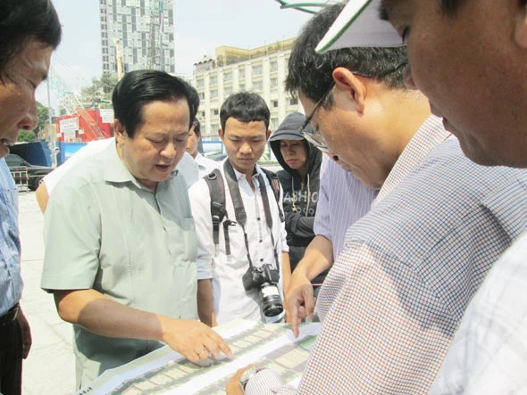 Dự án cải tạo đường Nguyễn Huệ cơ bản hoàn thành