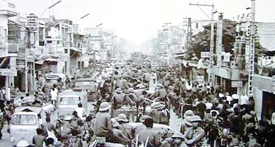 Quân khu 9 Phối hợp với các cánh quân tiến vào Sài Gòn