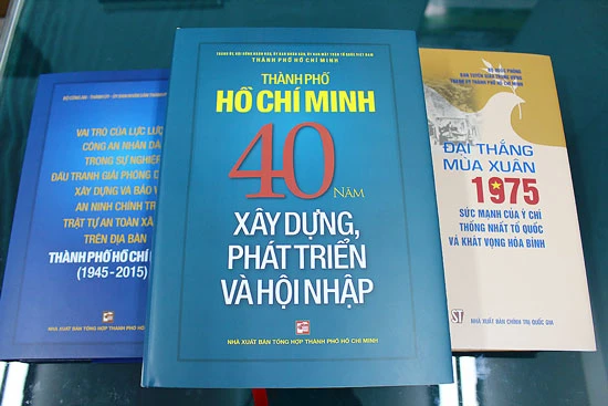 Xuất bản 3 cuốn sách về 40 năm ngày giải phóng miền Nam, thống nhất đất nước