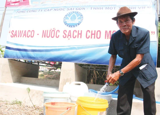 Sawaco thi đua đẩy nhanh tiến độ phát triển mạng cấp nước