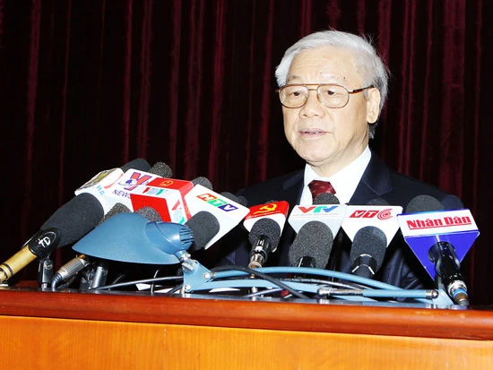 Phát biểu của đồng chí Tổng Bí thư Nguyễn Phú Trọng bế mạc Hội nghị lần thứ mười một Ban Chấp hành Trung ương Đảng khóa XI